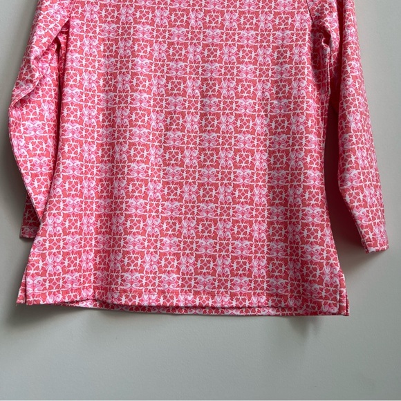 NWT vineyard vines printed sankaty boatneck top Women Small Sunrise Causal Knit - Picture 10 of 10